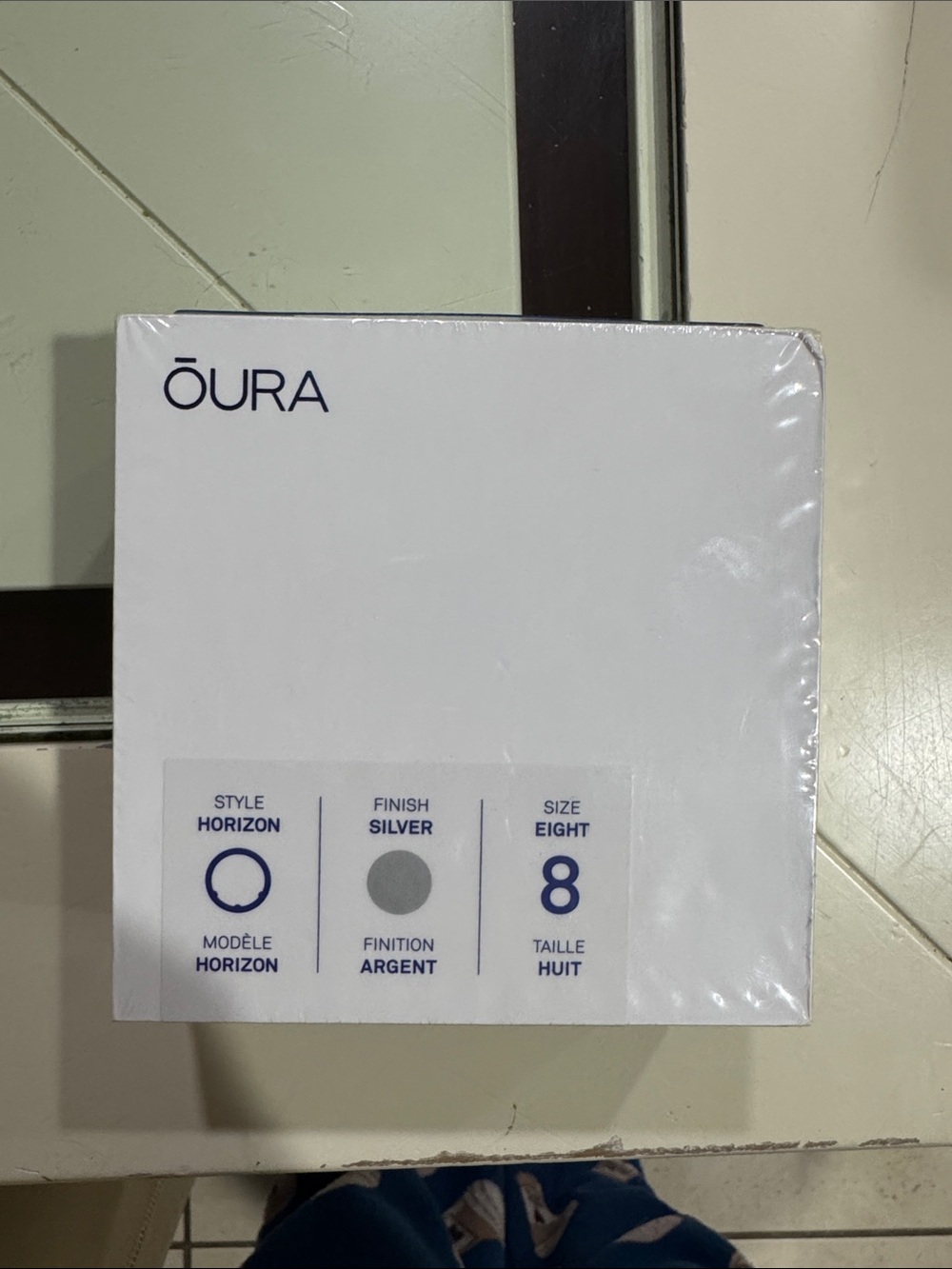 NEW Oura Horizon Ring Silver (Size 8)